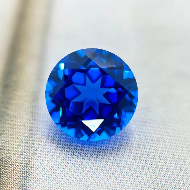 Top-tier Lab Grown Cobalt Spinel Round Cut Gemstone for DIY Ring Necklace Earrings Main Materials Selectable AGL Certificate
Top-tier Lab Grown Cobalt Spinel Round Cut Gemstone for DIY Ring Necklace Earrings Main Materials Selectable AGL Certificate