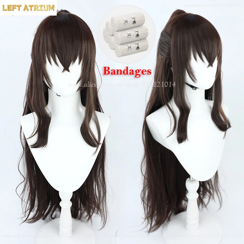Anime Dazai Osamu Women's Cosplay Wig 100cm Brown Cruly Wigs Heat Resistant Synthetic Hair Halloween Christmas Costumes Hair
Anime Dazai Osamu Women's Cosplay Wig 100cm Brown Cruly Wigs Heat Resistant Synthetic Hair Halloween Christmas Costumes Hair