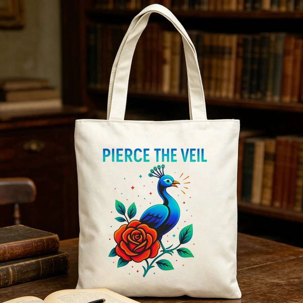 Pierce the Veil tote bag shopper canvas torba na zakupy shoulder bolsas de tela femme
Pierce the Veil tote bag shopper canvas torba na zakupy shoulder bolsas de tela femme