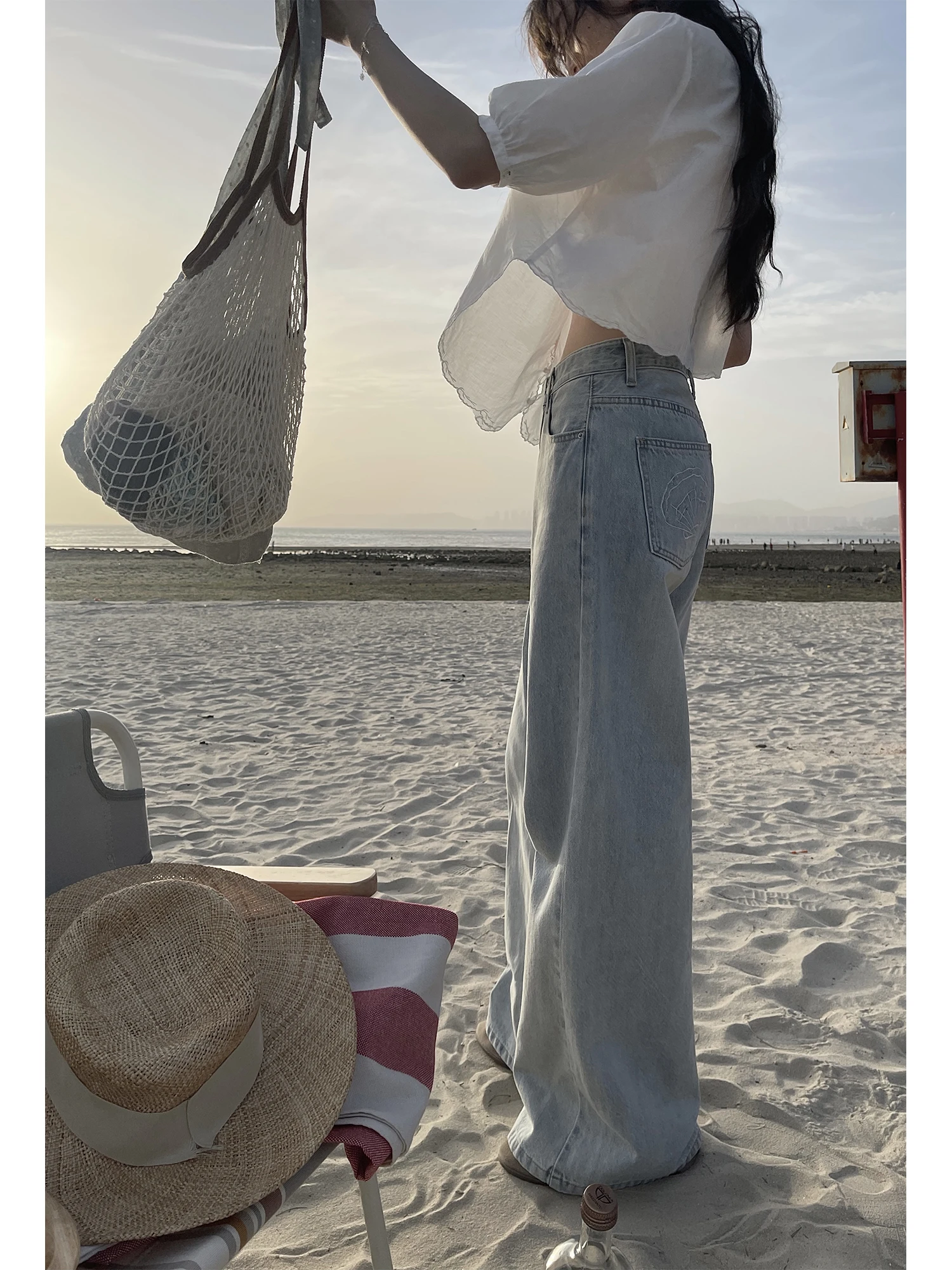 JMWOMEN синие джинсы с высокой талией и вышивкой, женские летние винтажные свободные широкие длинные брюки, повседневные хлопковые джинсы
JMWOMEN синие джинсы с высокой талией и вышивкой, женские летние винтажные свободные широкие длинные брюки, повседневные хлопковые джинсы