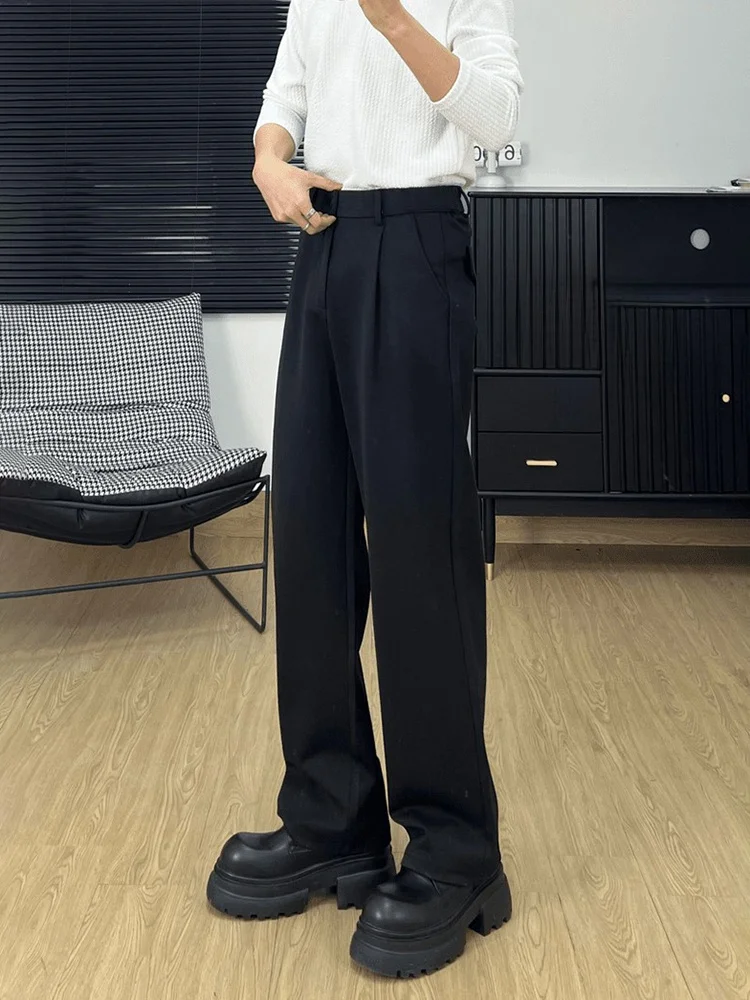 Naples Black Straight Leg Casual Trousers Men's Spring Summer Loose Fit Pants Anti-Wrinkle Straight Tube Trousers
Naples Black Straight Leg Casual Trousers Men's Spring Summer Loose Fit Pants Anti-Wrinkle Straight Tube Trousers