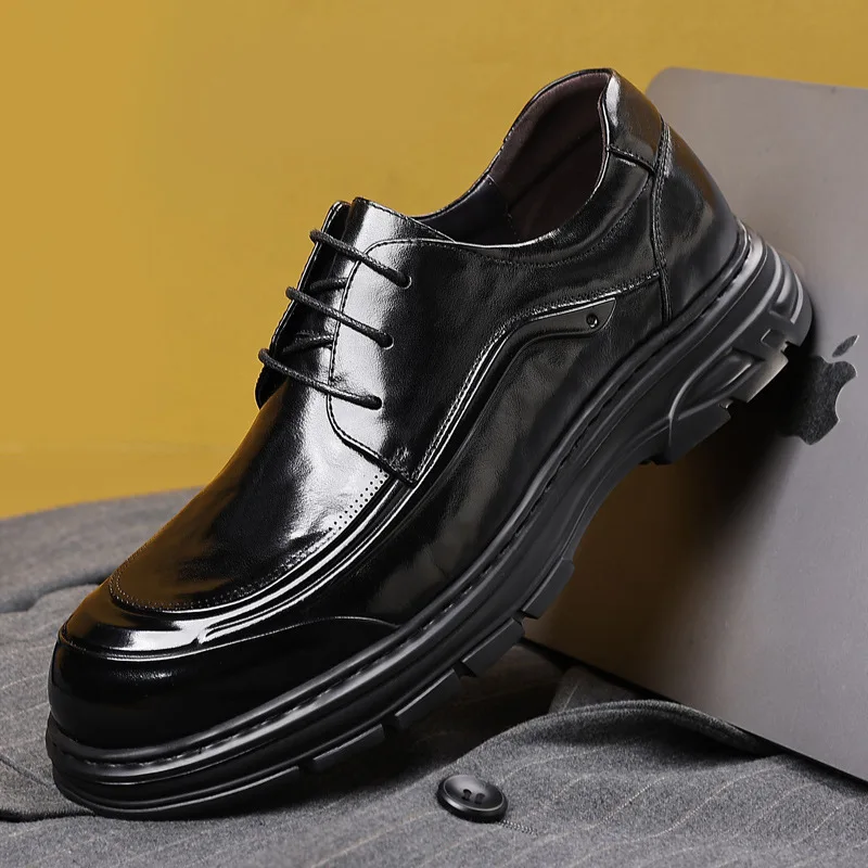 Genuine Leather Business Dress Men Cowhide Business Leather Shoes Leather
Genuine Leather Business Dress Men Cowhide Business Leather Shoes Leather