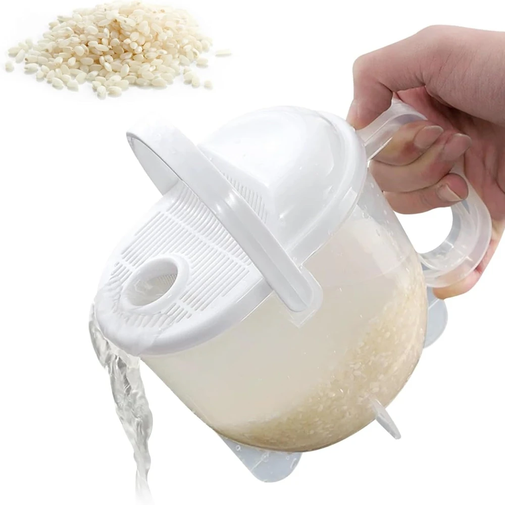 Handheld Rice Washer Portable Rice Washer Strainer Beans Grapes and Small Tomatoes Rice Washing Strainer with Handle for Kitchen
Handheld Rice Washer Portable Rice Washer Strainer Beans Grapes and Small Tomatoes Rice Washing Strainer with Handle for Kitchen
