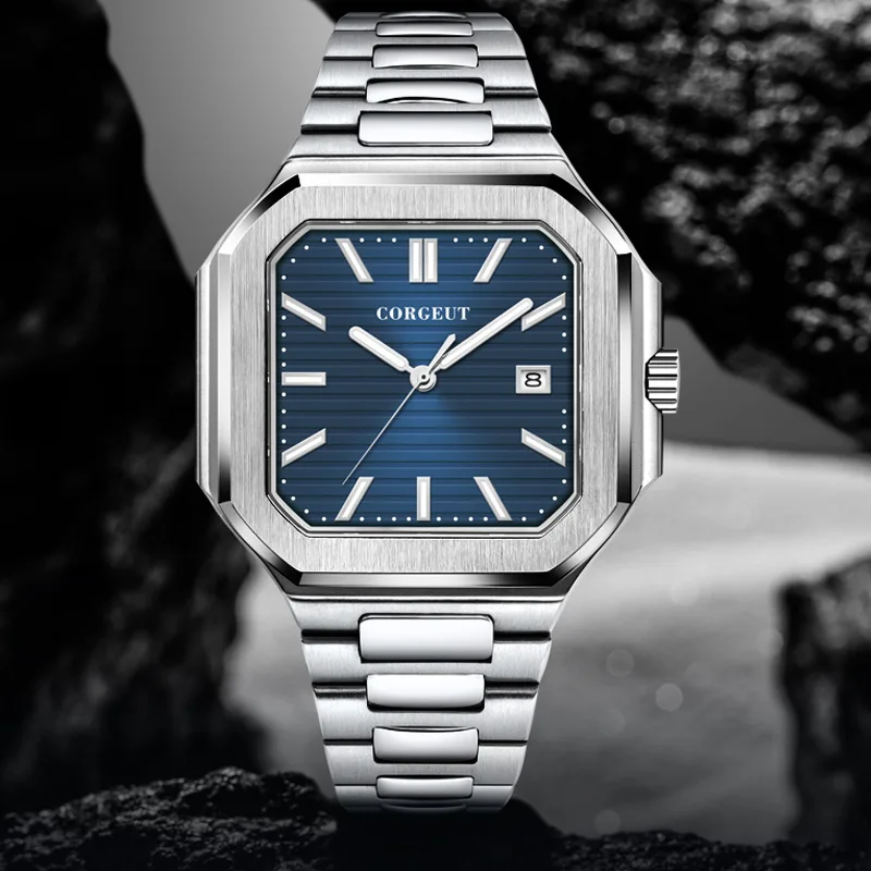 Corgeut 44 мм квадратный куб мужские часы NH35 MIYOTA механические роскошные часы розовое золото нержавеющая сталь с сапфировым стеклом водонепроницаемые
Corgeut 44 мм квадратный куб мужские часы NH35 MIYOTA механические роскошные часы розовое золото нержавеющая сталь с сапфировым стеклом водонепроницаемые