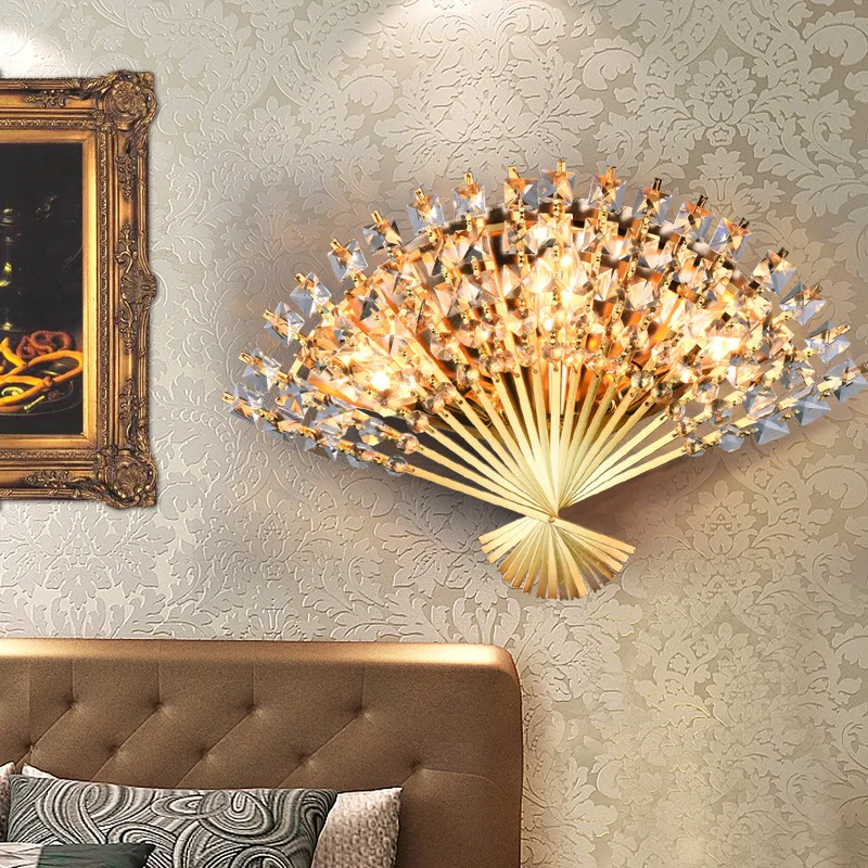 New Wall Lamp Corridor Corridor Living Room Study Corridor Crystal Wall Light Fixture Modern Creative Hotel Bedroom Wall Decor
New Wall Lamp Corridor Corridor Living Room Study Corridor Crystal Wall Light Fixture Modern Creative Hotel Bedroom Wall Decor