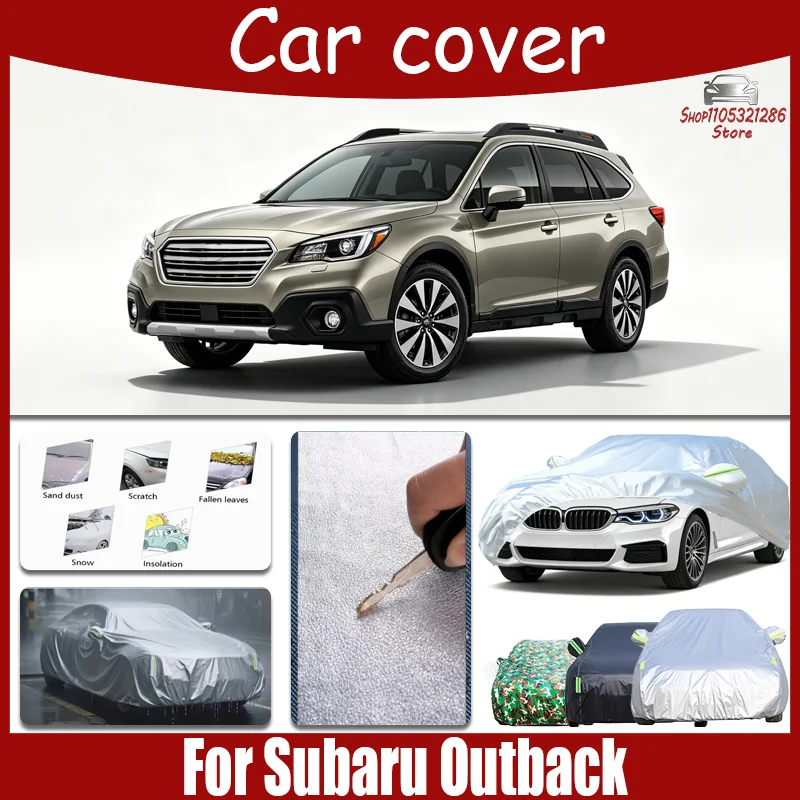 For Subaru Outback Car Full Cover - Outdoor Waterproof Snowproof Sunshade, Winter & Summer All Weather Auto Protection Accessory
For Subaru Outback Car Full Cover - Outdoor Waterproof Snowproof Sunshade, Winter & Summer All Weather Auto Protection Accessory