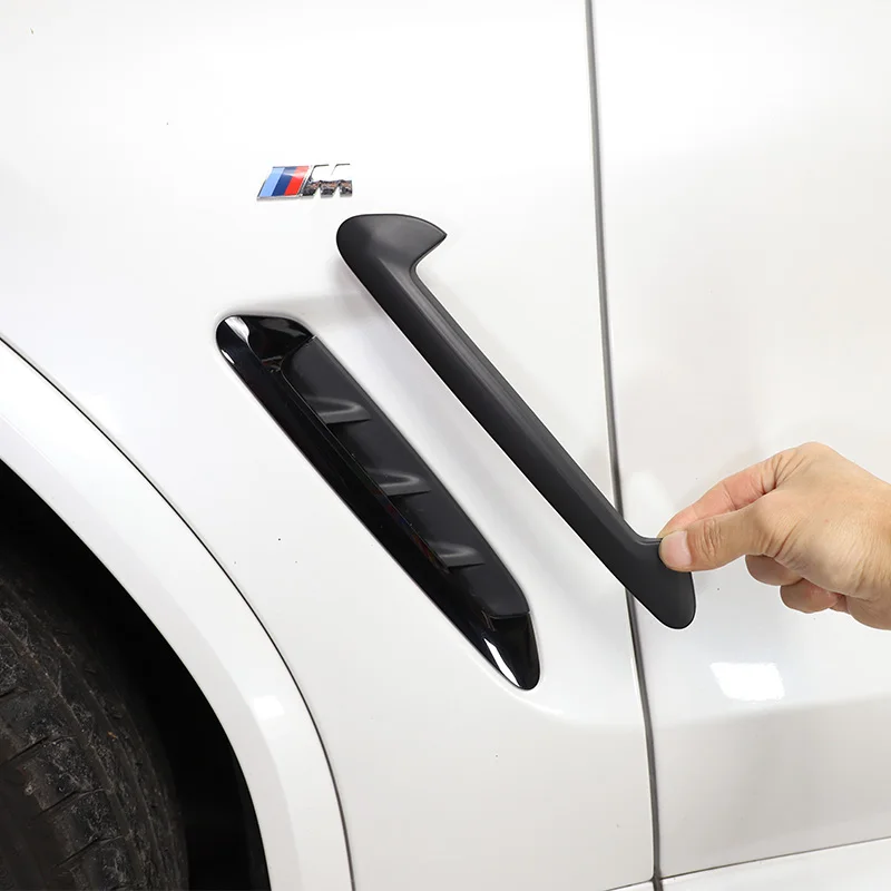 For BMW X3 G01 X4 G02 2018 2019 2020 Car Side Fender Vent Trim Cover Fender Side Air Outlet ABS Exterior Accessories 2 PCS
For BMW X3 G01 X4 G02 2018 2019 2020 Car Side Fender Vent Trim Cover Fender Side Air Outlet ABS Exterior Accessories 2 PCS