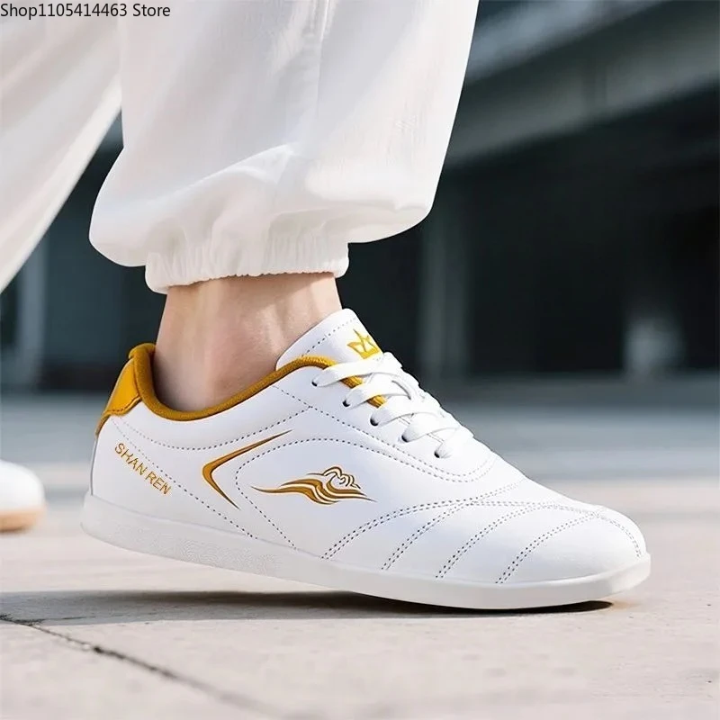 Taiji Shoes Men Women White Martial Arts Shoes for Unisex Soft Bottom Taekwondo Shoe Couples Designer KungFu Shoes
Taiji Shoes Men Women White Martial Arts Shoes for Unisex Soft Bottom Taekwondo Shoe Couples Designer KungFu Shoes