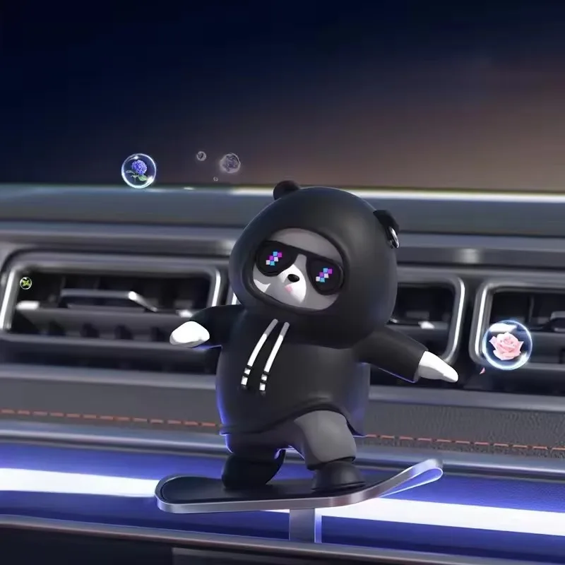 Adorable Skateboard Bear Moving Decorations - Universal Car Control Screen Decor, Essential Car Interior Accessories
Adorable Skateboard Bear Moving Decorations - Universal Car Control Screen Decor, Essential Car Interior Accessories