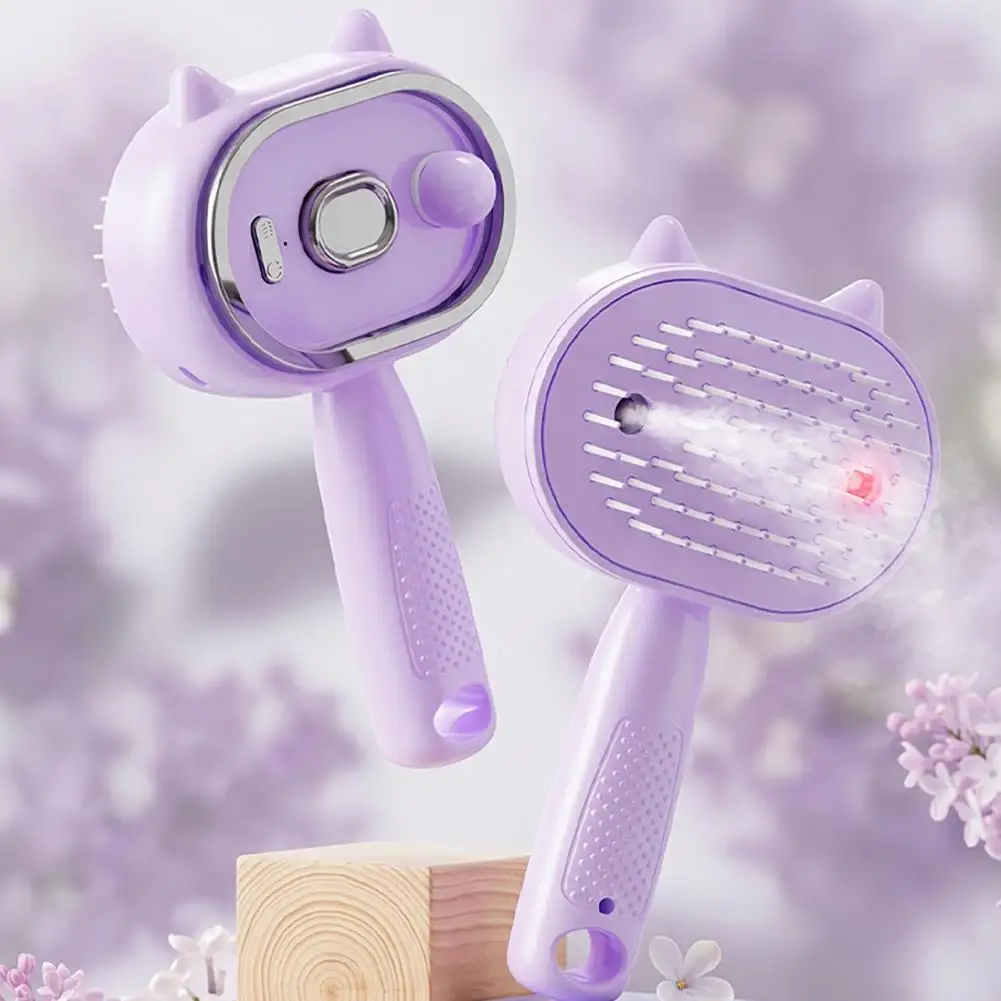 Hair Brush Portable Hair Brush Cat Ear Electric Spray Hair Brush Self-cleaning Scalp Massage Tool Frizz Control Misting for Men
Hair Brush Portable Hair Brush Cat Ear Electric Spray Hair Brush Self-cleaning Scalp Massage Tool Frizz Control Misting for Men