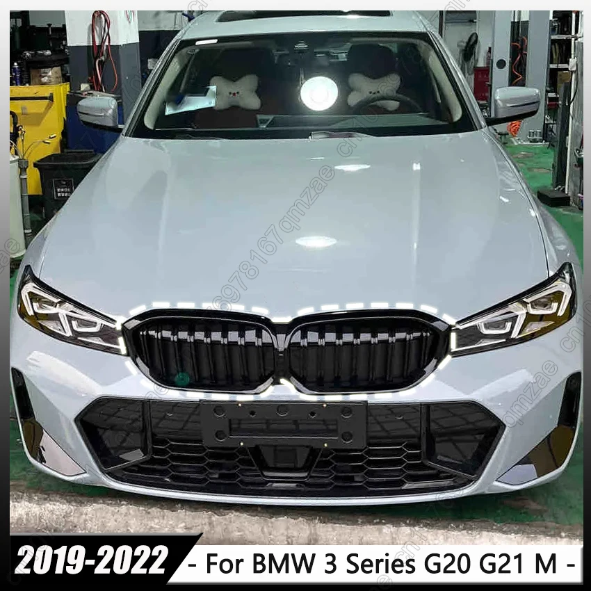 Передний бампер, капот, решетка почек для BMW 3 серии G20 G21 318i 320i M340i 2019-2022, гоночные решетки M-Pack, стиль одинарной/двойной планки
Передний бампер, капот, решетка почек для BMW 3 серии G20 G21 318i 320i M340i 2019-2022, гоночные решетки M-Pack, стиль одинарной/двойной планки