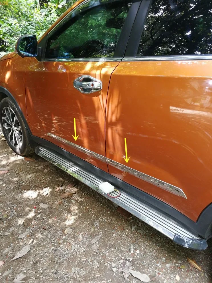 For MG GS 2015-2019 High-quality stainless steel Body Decoration strip Anti-scratch protection decoration car accessories
For MG GS 2015-2019 High-quality stainless steel Body Decoration strip Anti-scratch protection decoration car accessories