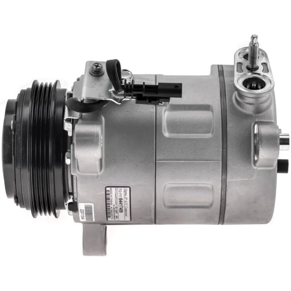 New A/C Compressor for Chevrolet Silverado 1500 2019-2022, Silverado 2500/3500 HD 2020-2021 & GMC Sierra 1500 2019-2021, Sierra
New A/C Compressor for Chevrolet Silverado 1500 2019-2022, Silverado 2500/3500 HD 2020-2021 & GMC Sierra 1500 2019-2021, Sierra