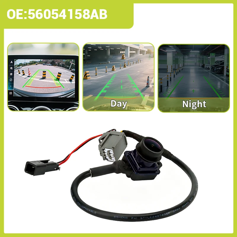 56054158AB резервная парковочная камера заднего вида, совместимая с Dodge Journey 2014, замена ночного видения для 56054158AD
56054158AB резервная парковочная камера заднего вида, совместимая с Dodge Journey 2014, замена ночного видения для 56054158AD
