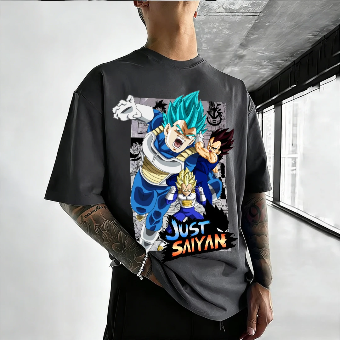 Футболки для всей семьи Dragon Ball Vegeta Just Saiyan: парные футболки для отца и сына в стиле аниме Super Saiyan для повседневной и уличной моды
Футболки для всей семьи Dragon Ball Vegeta Just Saiyan: парные футболки для отца и сына в стиле аниме Super Saiyan для повседневной и уличной моды