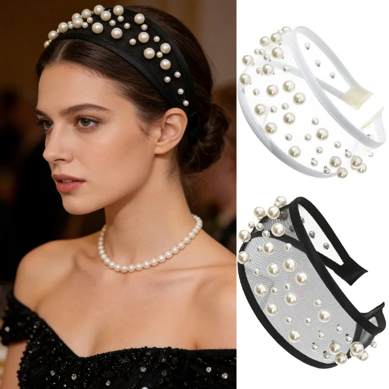 Women’s Mesh Rhinestone Hairband: Wide-brimmed, Elegant and Stylish Hair Accessory
Women’s Mesh Rhinestone Hairband: Wide-brimmed, Elegant and Stylish Hair Accessory