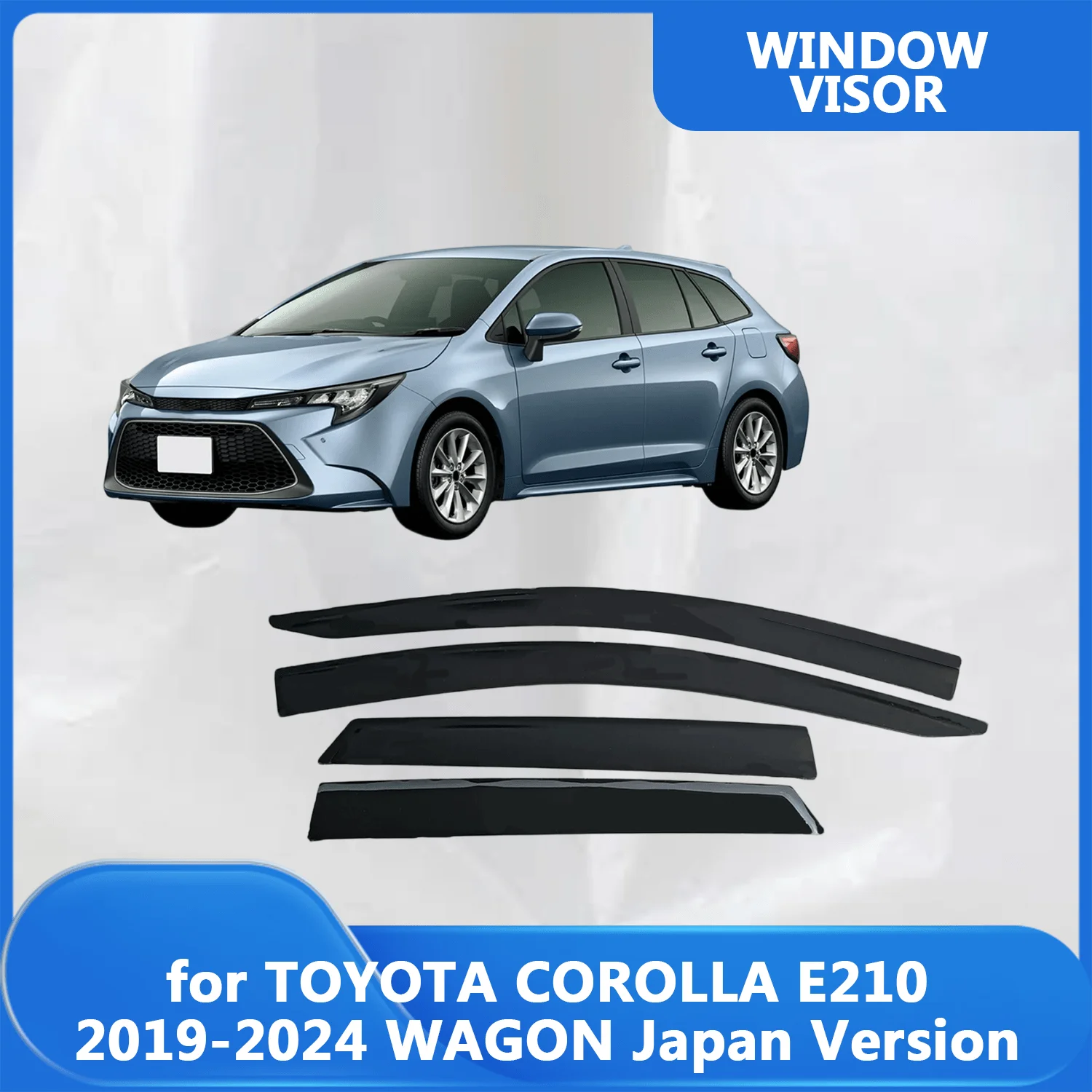 Window Visor for TOYOTA COROLLA E210 2019 2020 2021 2022 2023 2024 WAGON Japan Version Wind Deflectors Rain Guards Door Visor
Window Visor for TOYOTA COROLLA E210 2019 2020 2021 2022 2023 2024 WAGON Japan Version Wind Deflectors Rain Guards Door Visor