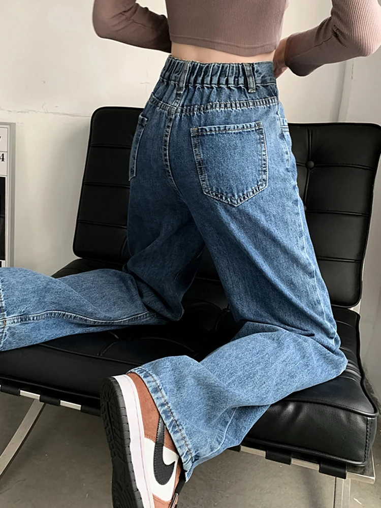 Light Straight Jeans Harem Pants Ankle length Display Highet Loose Wide Leg Trousers Women Denim High Waist
Light Straight Jeans Harem Pants Ankle length Display Highet Loose Wide Leg Trousers Women Denim High Waist