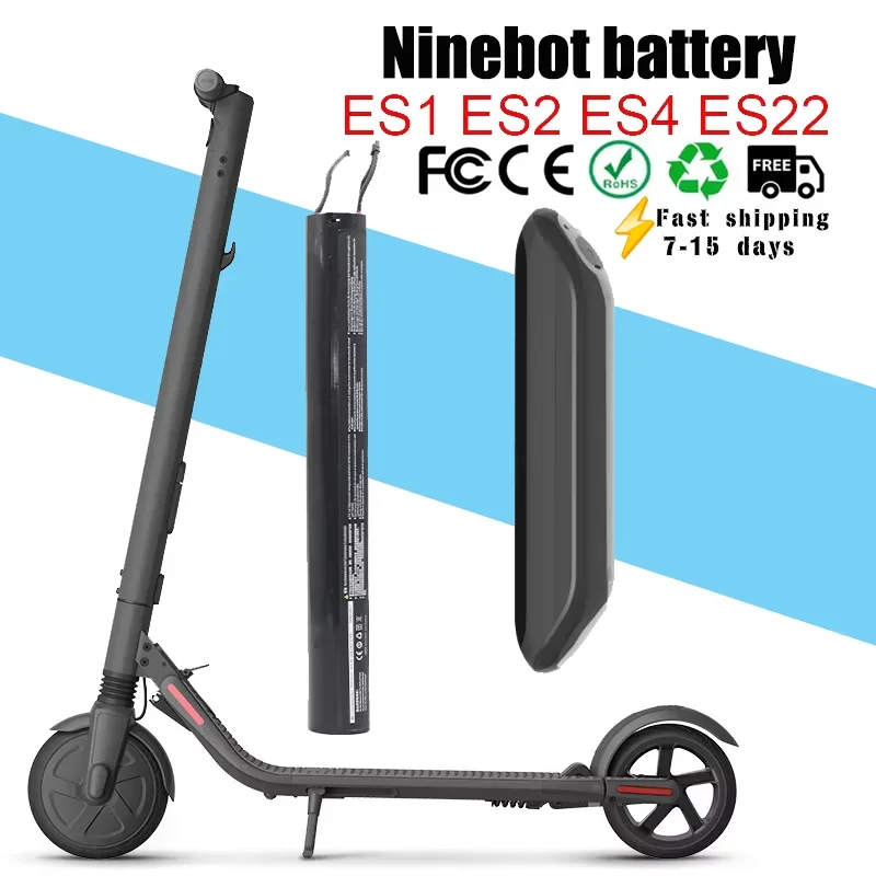 36V 5200mAh Scooter Power Supply 100% Original Ninebot ES1 ES2 ES4 Battery Smart Electric Scooter Built-in Battery Assembly
36V 5200mAh Scooter Power Supply 100% Original Ninebot ES1 ES2 ES4 Battery Smart Electric Scooter Built-in Battery Assembly