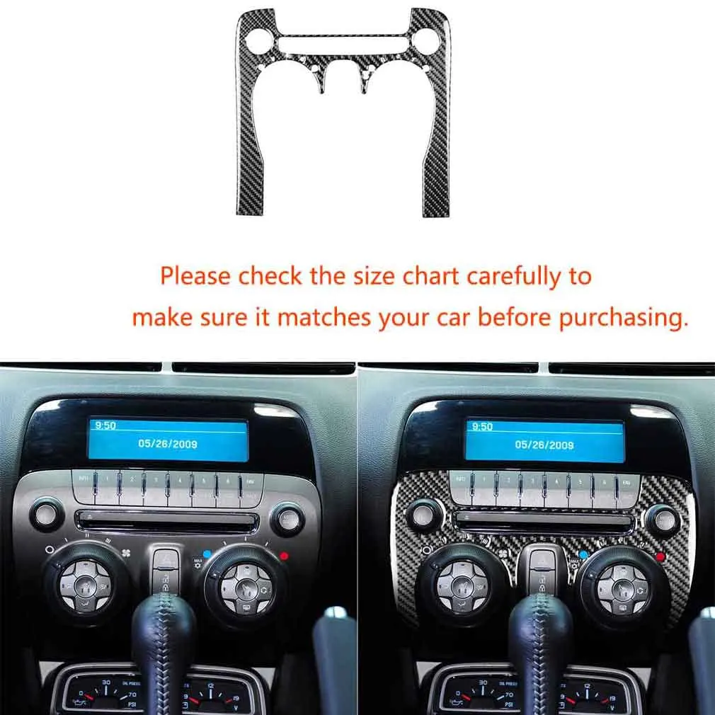 Carbon Fiber Radio Air Conditioning AC Frame Trim For Chevrolet Camaro 2010-2015
Carbon Fiber Radio Air Conditioning AC Frame Trim For Chevrolet Camaro 2010-2015