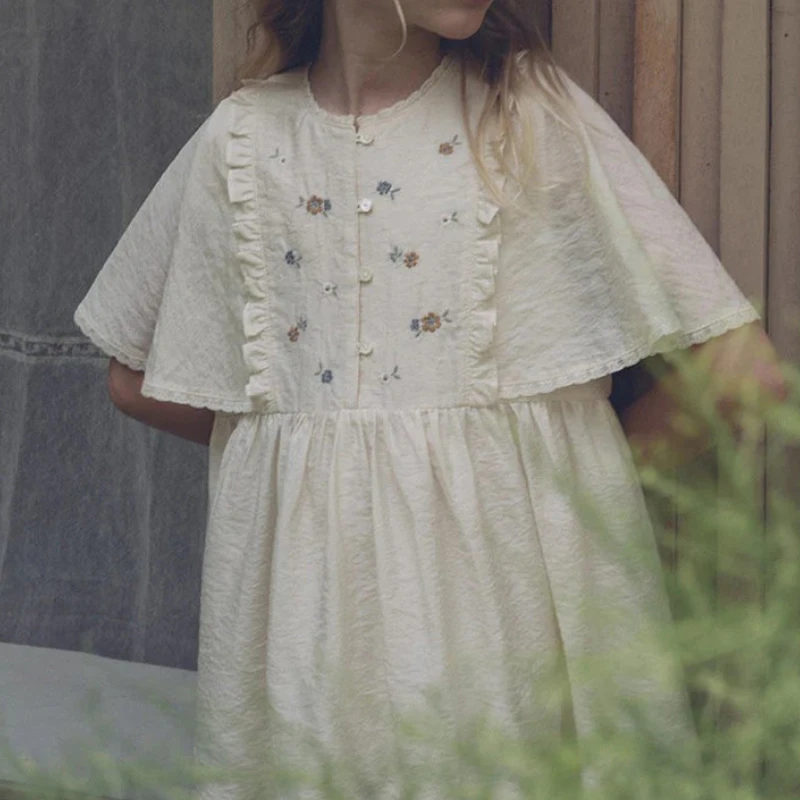 2025 Spring and Summer Girls Short-sleeved Washed Cotton Tencel Cotton Printed Dress Inside and Outside Collection
2025 Spring and Summer Girls Short-sleeved Washed Cotton Tencel Cotton Printed Dress Inside and Outside Collection