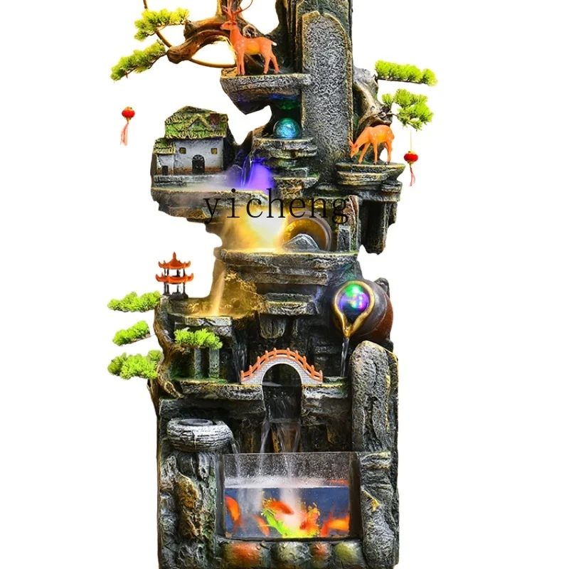 ZF Water Rockery Fountain Floor Ornaments Fish Tank Courtyard Balcony Study Room Decoration
ZF Water Rockery Fountain Floor Ornaments Fish Tank Courtyard Balcony Study Room Decoration