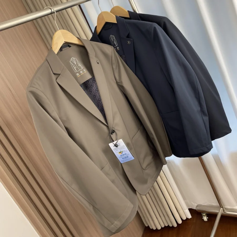 Shu Men's Outdoor Seamless Glued Breathable Suit Jacket Flat Collar Trendy Youth Summer Thin Long Sleeve Color
Shu Men's Outdoor Seamless Glued Breathable Suit Jacket Flat Collar Trendy Youth Summer Thin Long Sleeve Color