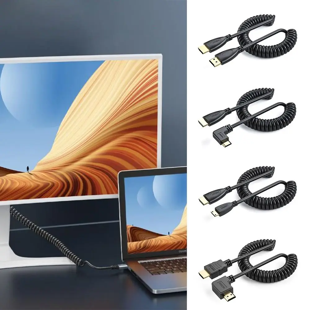 4K/2K@60hz HDMI to HDMI Cable Telescopic Spring Cable High-definition HDMI to Mini HDMI Plug and Play 1080P Video Cord
4K/2K@60hz HDMI to HDMI Cable Telescopic Spring Cable High-definition HDMI to Mini HDMI Plug and Play 1080P Video Cord