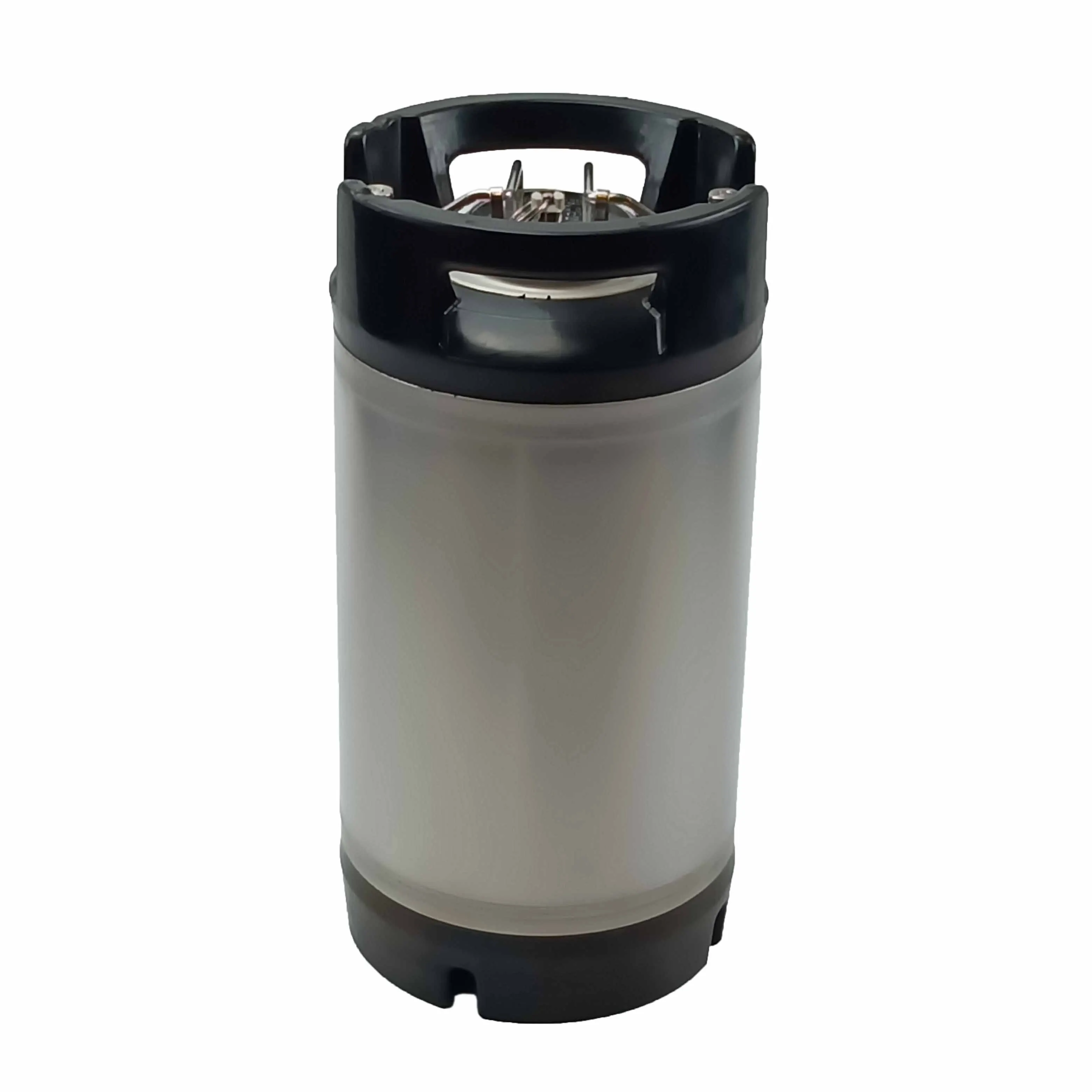 New 3 GAL 12L Ball Lock Keg Stainless Steel Corny Keg with Dual Rubber Handles Rubber Bottom Portable Corny Kegs
New 3 GAL 12L Ball Lock Keg Stainless Steel Corny Keg with Dual Rubber Handles Rubber Bottom Portable Corny Kegs