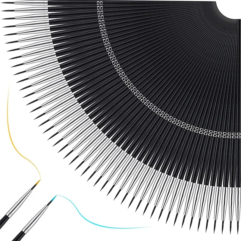 200 Pcs Round Painting Brush Hand Made Drawing Detail Brushes Art Synthetic Fine Paint Brushes For Acrylic-AT93
200 Pcs Round Painting Brush Hand Made Drawing Detail Brushes Art Synthetic Fine Paint Brushes For Acrylic-AT93