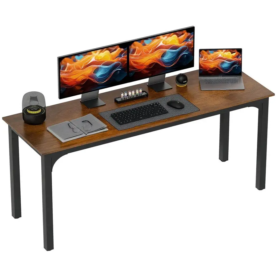 Modern Simple Large Computer Desk, 71 Long Home Office Desk for Two Person, MultiPurpose Computer Table for Home Office Study, R
Modern Simple Large Computer Desk, 71 Long Home Office Desk for Two Person, MultiPurpose Computer Table for Home Office Study, R