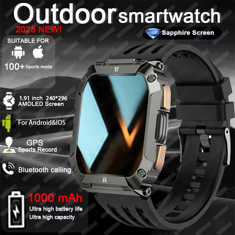 Новые умные часы с аккумулятором 1000 мАч, 1,95-дюймовый AMOLED-экран, мужские спортивные часы для активного отдыха, IP68, водонепроницаемые, Bluetooth, спортивные умные часы
Новые умные часы с аккумулятором 1000 мАч, 1,95-дюймовый AMOLED-экран, мужские спортивные часы для активного отдыха, IP68, водонепроницаемые, Bluetooth, спортивные умные часы