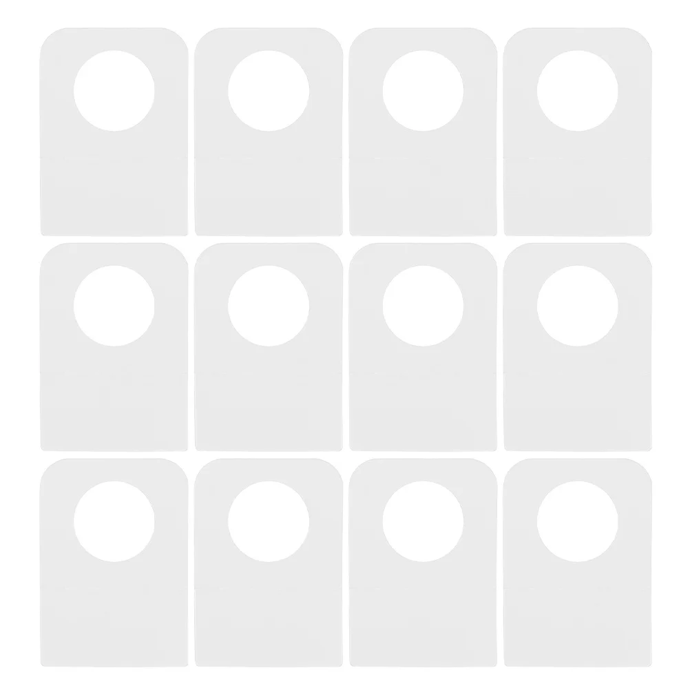200Pcs Transparent Self Adhesive Hanging Tabs Clear Plastic Tags Round Hole for Retail Store Jewelry Crafts Postcards
200Pcs Transparent Self Adhesive Hanging Tabs Clear Plastic Tags Round Hole for Retail Store Jewelry Crafts Postcards