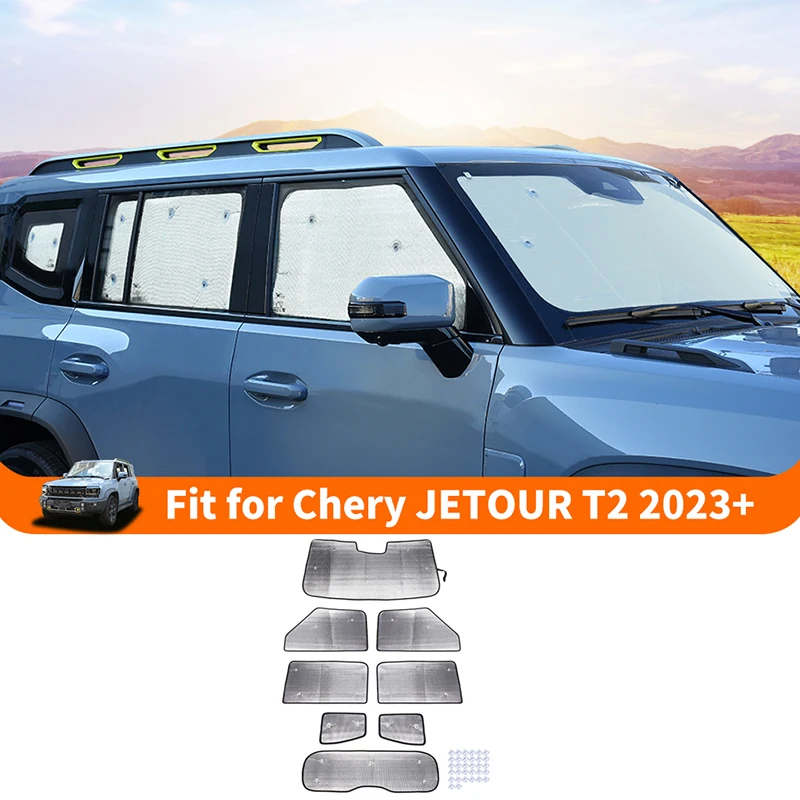 SHINEKA Car Front Window Sunshade UV Protection Shade Sun Protector Windshield Visor Cover for Chery JETOUR T2 ShanHai 2024 Up
SHINEKA Car Front Window Sunshade UV Protection Shade Sun Protector Windshield Visor Cover for Chery JETOUR T2 ShanHai 2024 Up