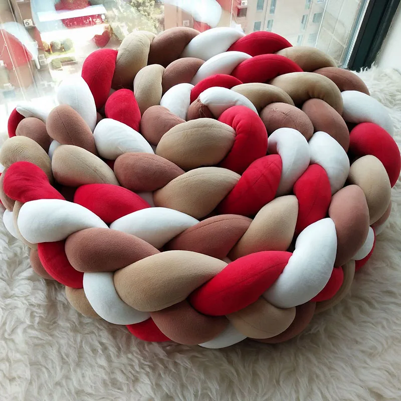 1M/2M/3M/4M baby bed bumper 4m protector baby accessories bed barriers and cradle decoration bumper bed braid Baby room deco
1M/2M/3M/4M baby bed bumper 4m protector baby accessories bed barriers and cradle decoration bumper bed braid Baby room deco