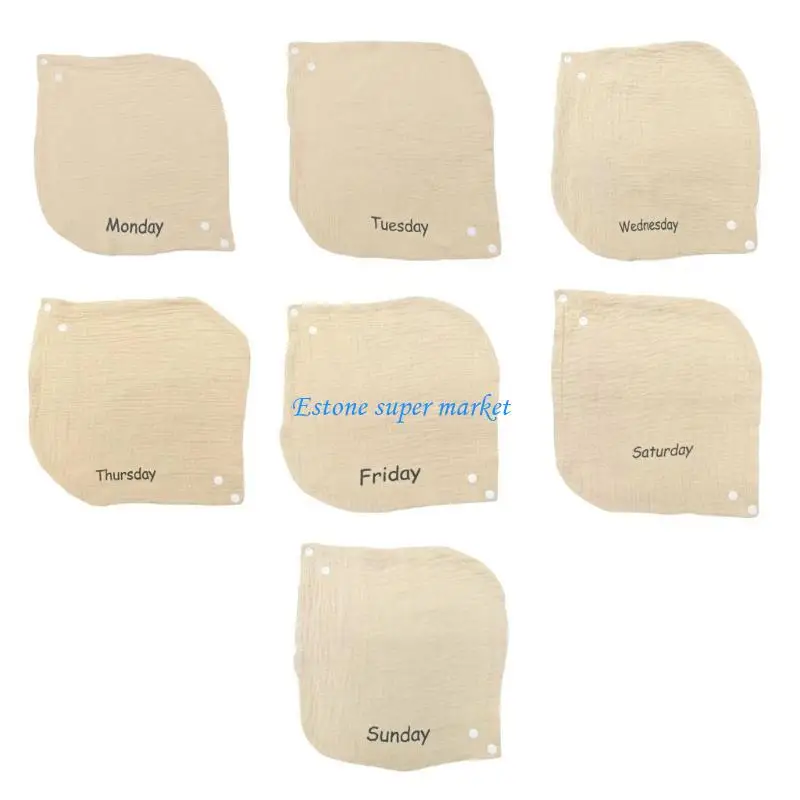 090B Baby Burp Cloths Adjustable Week Series Nursing Bib Drooling Apron Feeding Bib
090B Baby Burp Cloths Adjustable Week Series Nursing Bib Drooling Apron Feeding Bib