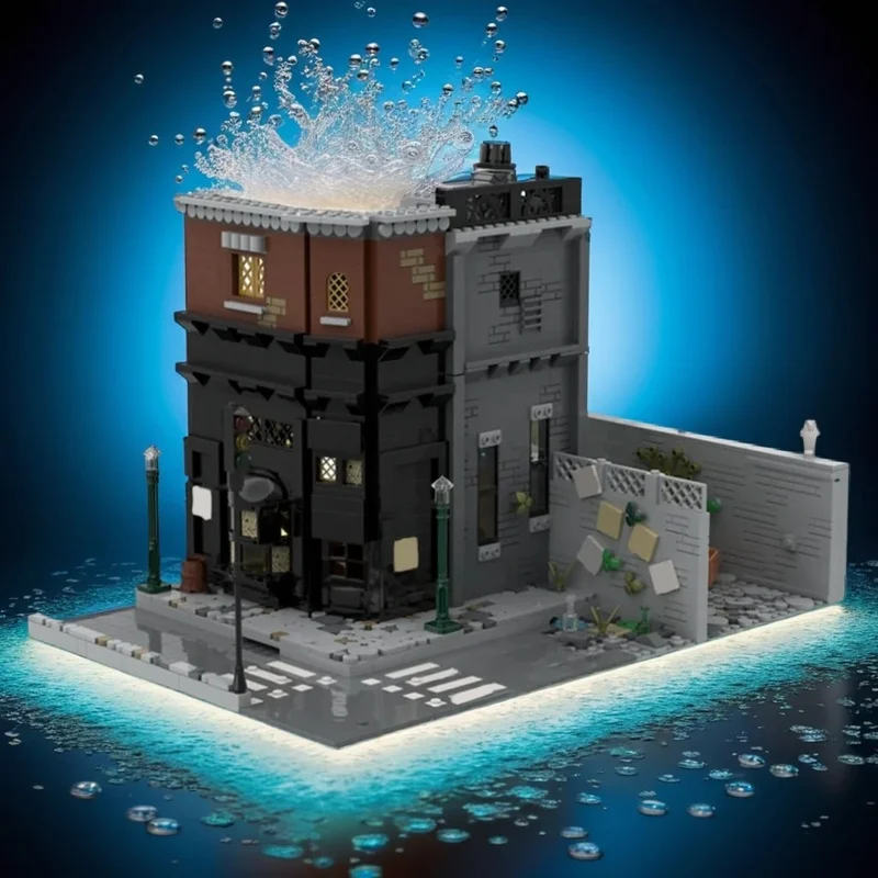 1883PCS MOC Magic Movie Bar Leaky Cauldron Model Building Blocks DIY Creative Assembly Building Blocks Display Gift Bricks Set
1883PCS MOC Magic Movie Bar Leaky Cauldron Model Building Blocks DIY Creative Assembly Building Blocks Display Gift Bricks Set