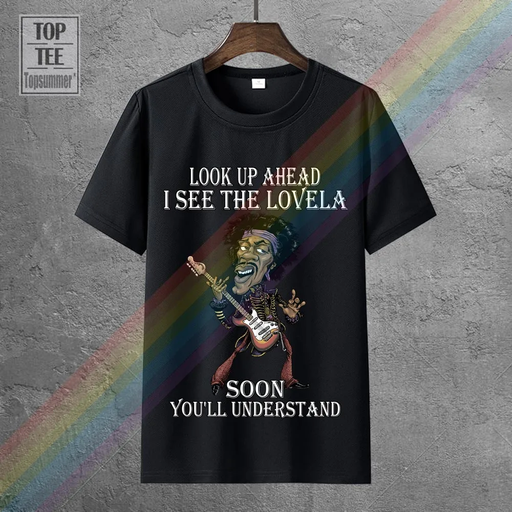 Look Up Ahead I See The Loveland Soon You'll Understand Jimmy Hendrix Vintage Funny Oversize T Shirt Brand Men Clothing
Look Up Ahead I See The Loveland Soon You'll Understand Jimmy Hendrix Vintage Funny Oversize T Shirt Brand Men Clothing