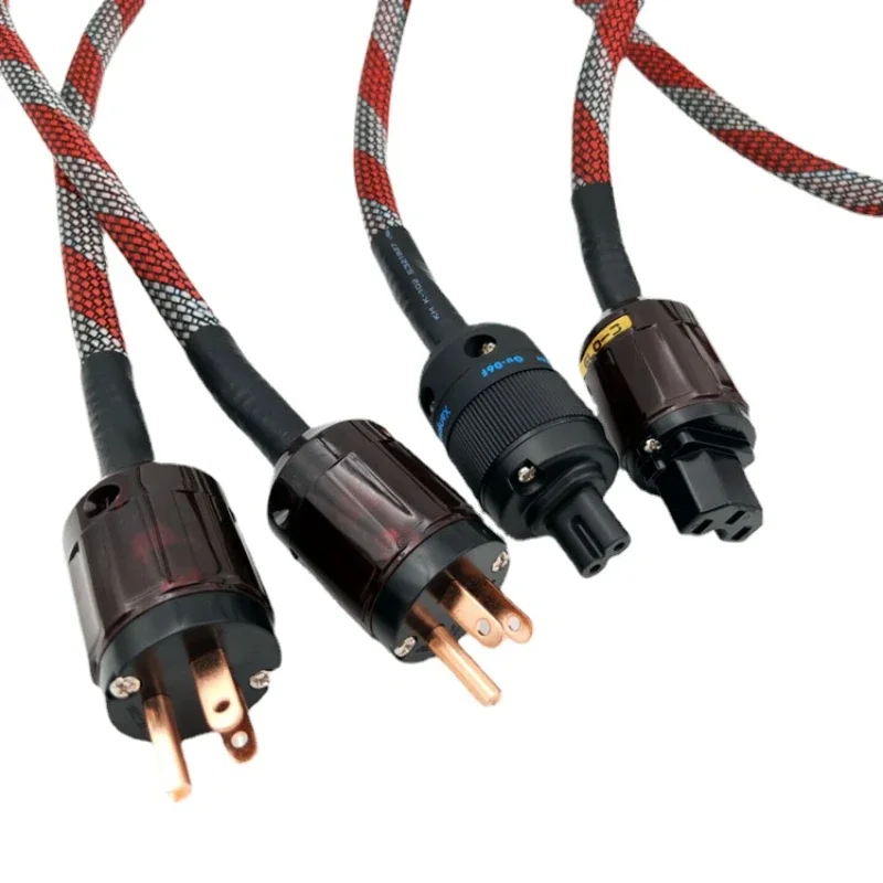 Hi-Fi аудио US разъем кабель питания из бескислородной меди C13 C7 8-гнездовой IEC AC Шнур питания
Hi-Fi аудио US разъем кабель питания из бескислородной меди C13 C7 8-гнездовой IEC AC Шнур питания