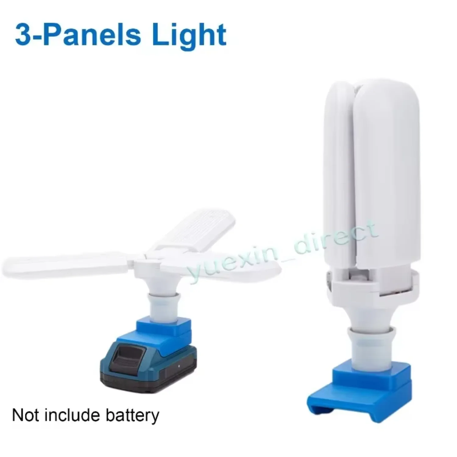 LED Fan-shaped Work Light Is Suitable for HERCULES 20V Lithium-ion Battery Foldable Wireless Bulb Fan Blade Deformable Lamp
LED Fan-shaped Work Light Is Suitable for HERCULES 20V Lithium-ion Battery Foldable Wireless Bulb Fan Blade Deformable Lamp