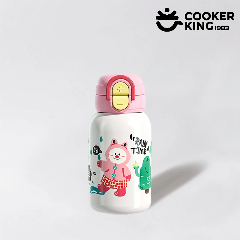 COOKER KING 550ML Children's Thermos Cup 316 Stainless Steel+PP Straw Cup with Cup Sleeve Waterbottle Students Use for School
COOKER KING 550ML Children's Thermos Cup 316 Stainless Steel+PP Straw Cup with Cup Sleeve Waterbottle Students Use for School