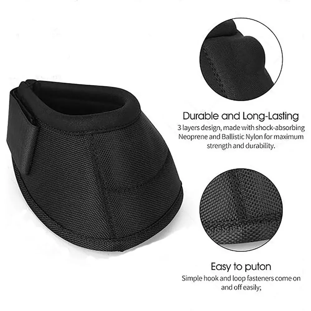 1Pair Quick Drying Horse Bell Boot Comfort Oxford Cloth Feet Guards Heavy Duty Protection Hoof Wrists Protector
1Pair Quick Drying Horse Bell Boot Comfort Oxford Cloth Feet Guards Heavy Duty Protection Hoof Wrists Protector