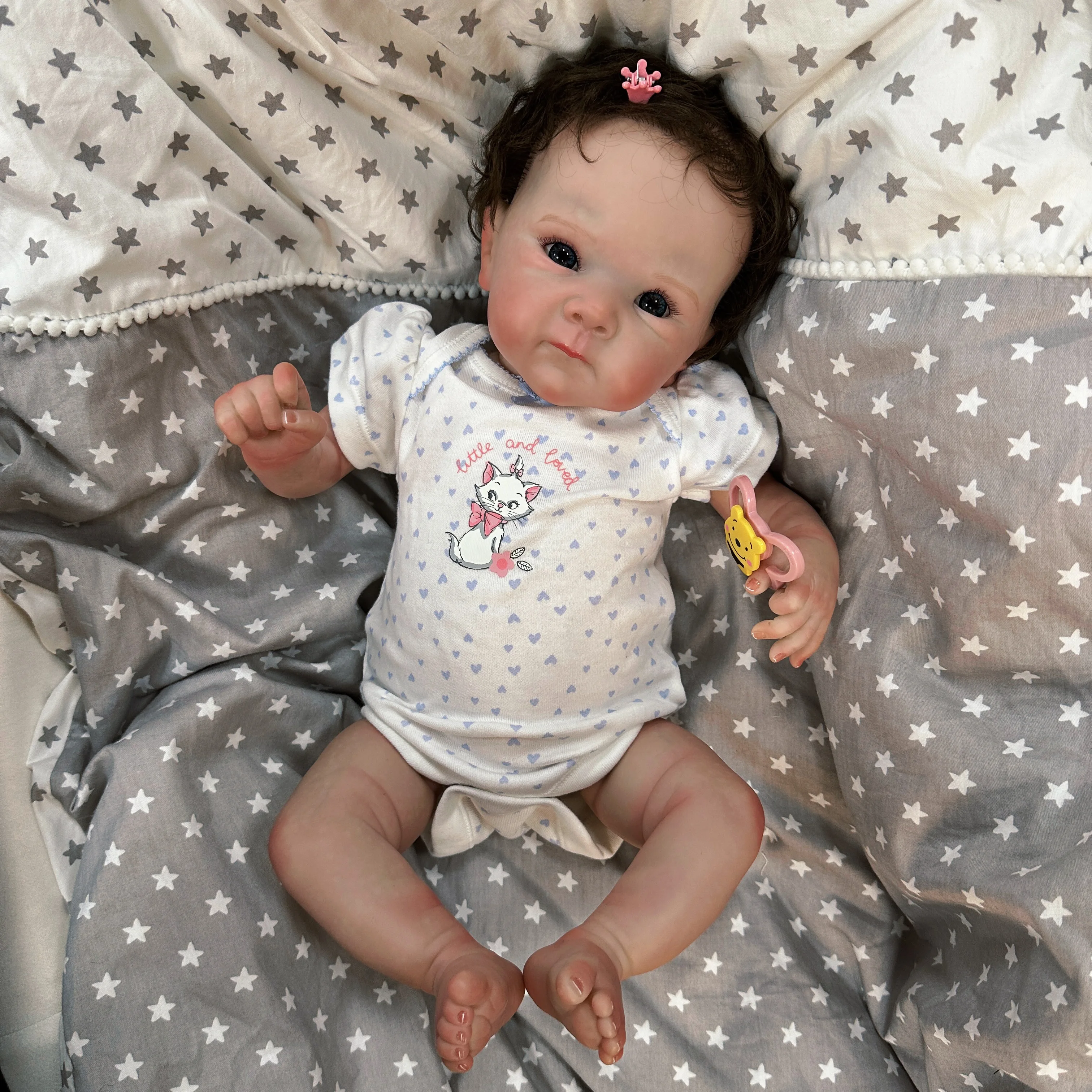 Cokela Cute Soft Babies Dolls Reborn Factory Super Cheap Mini 19inch Advanced Painted Skin Doll Cute Baby Full Body Silicone 
Cokela Cute Soft Babies Dolls Reborn Factory Super Cheap Mini 19inch Advanced Painted Skin Doll Cute Baby Full Body Silicone