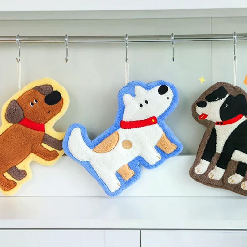 Cute Dog Hand Towel Coral Fleece Strong Water Absorption Bathroom Kerchief Hanging Style Soft Washcloth Kitchen
Cute Dog Hand Towel Coral Fleece Strong Water Absorption Bathroom Kerchief Hanging Style Soft Washcloth Kitchen