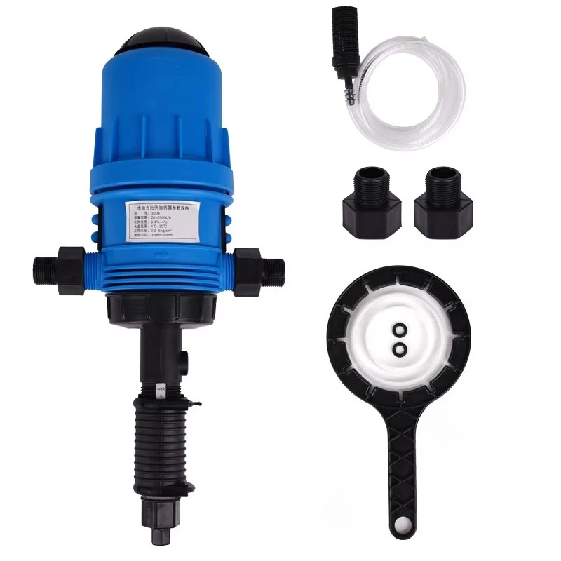 0.4-4% Automatic Dosing Water Driven Proportional Injector Dosing Device Chemical Liquid Dosing Pump
0.4-4% Automatic Dosing Water Driven Proportional Injector Dosing Device Chemical Liquid Dosing Pump