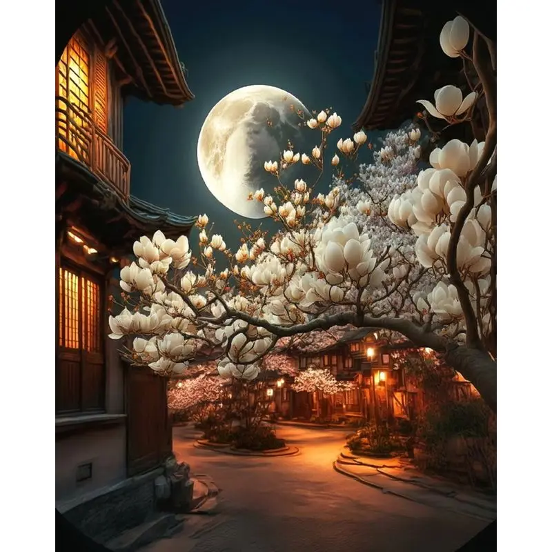 GATYZTORY Paint By Number Magnolia Flower House Landscape Art Drawing On Canvas Gift DIY Pictures By Numbers Kits Home Decor
GATYZTORY Paint By Number Magnolia Flower House Landscape Art Drawing On Canvas Gift DIY Pictures By Numbers Kits Home Decor