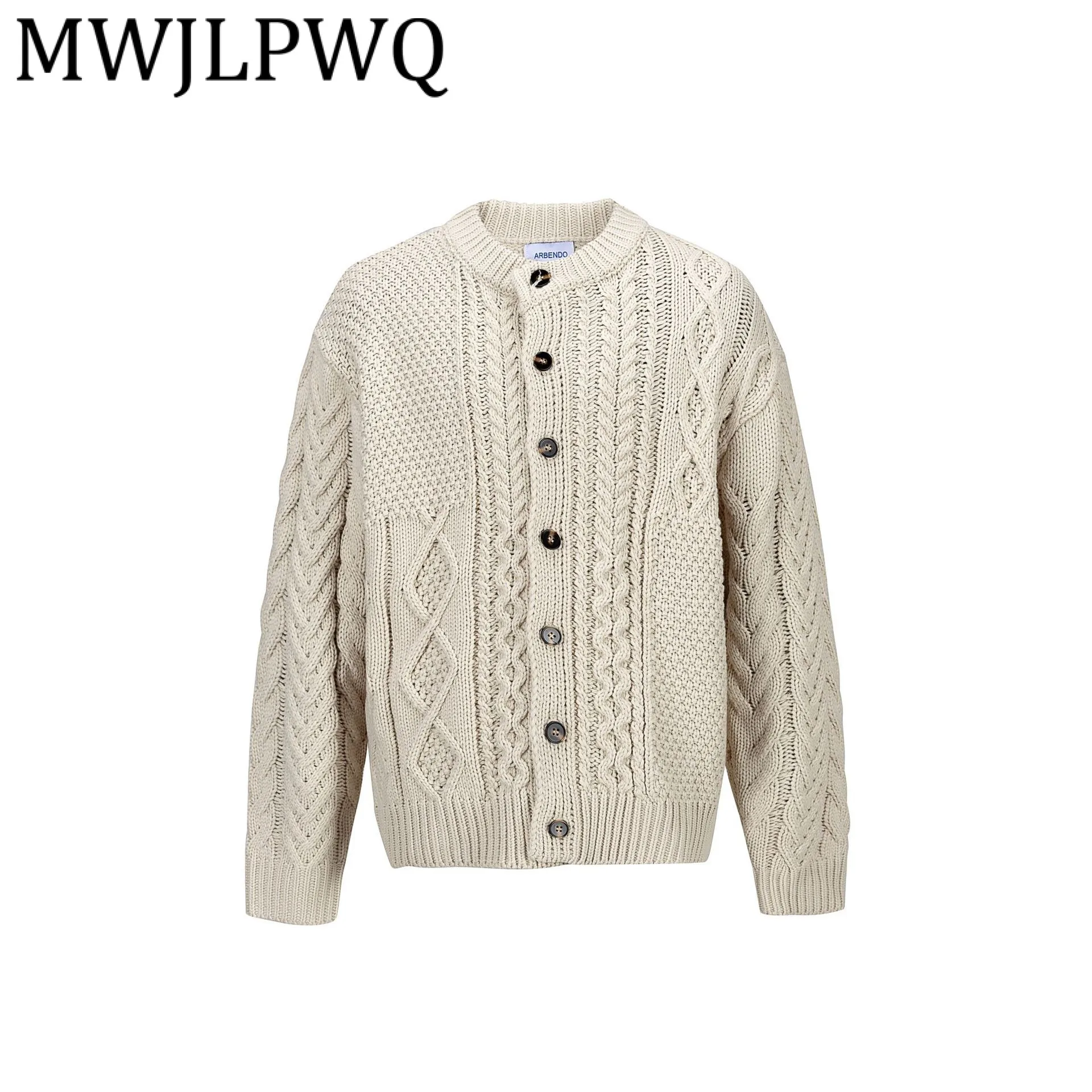 MWJLPWQ модный осенний новый свитер в американском стиле 2025 года, мужской однобортный однобортный вязаный кардиган с круглым воротником, простой дизайн, топ 21517
MWJLPWQ модный осенний новый свитер в американском стиле 2025 года, мужской однобортный однобортный вязаный кардиган с круглым воротником, простой дизайн, топ 21517