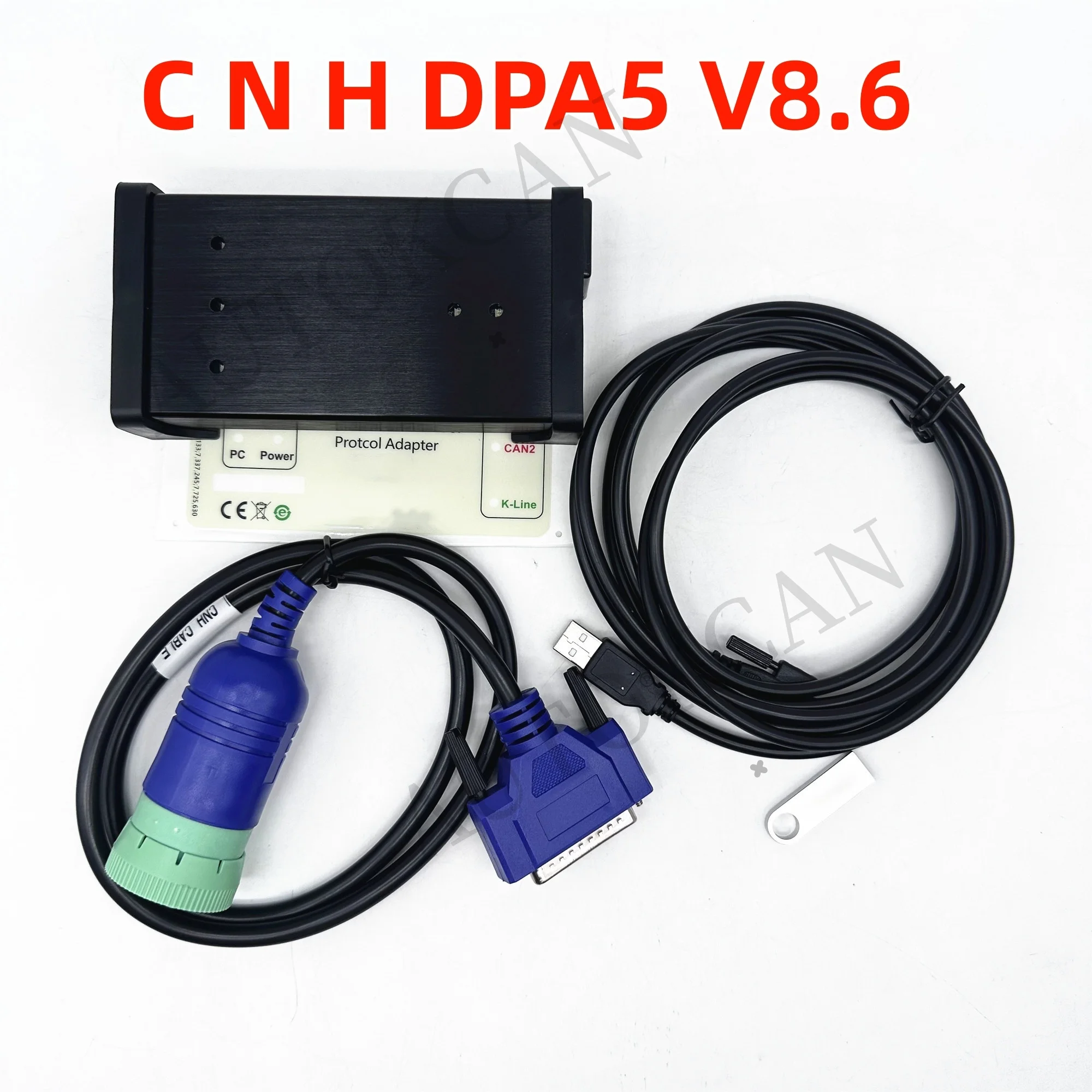 For DPA5 V8.6 EST Software Heavy Truck Diagnostic Tool Support J2534 Truck K-LINE Cable EST Engineer
For DPA5 V8.6 EST Software Heavy Truck Diagnostic Tool Support J2534 Truck K-LINE Cable EST Engineer