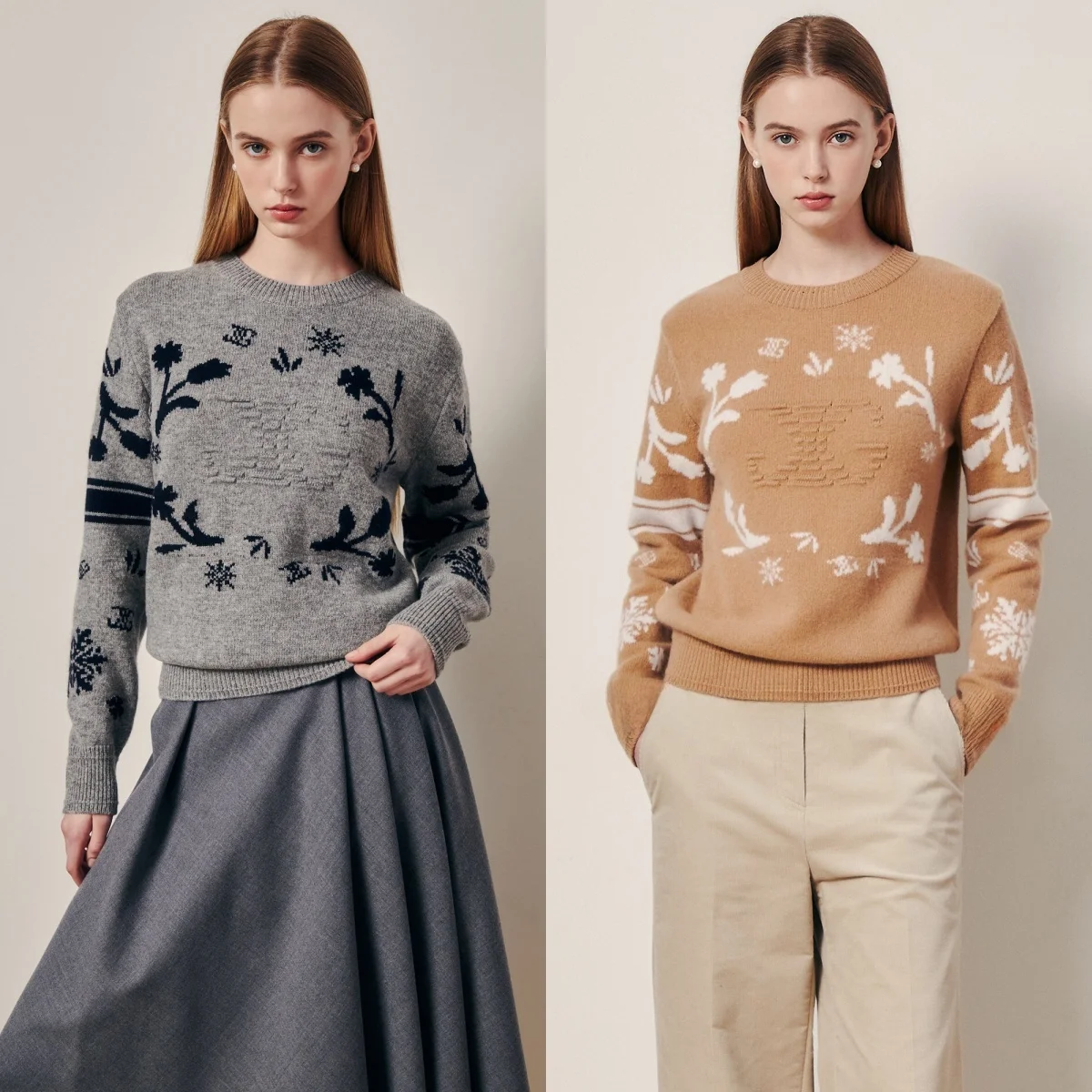 Commute Knitted Wool Sweater round Ne Tassel Color Blo Long Sve Women's Faion Korean Sle Plant Floral Patterned Top
Commute Knitted Wool Sweater round Ne Tassel Color Blo Long Sve Women's Faion Korean Sle Plant Floral Patterned Top