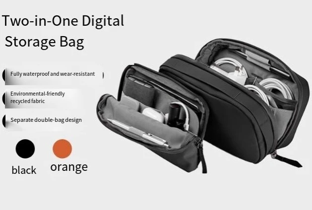 data cable,Double layer waterproof and wear-resistant storage bag, For Orbitkey 2-in-1 multi-function digital bag
data cable,Double layer waterproof and wear-resistant storage bag, For Orbitkey 2-in-1 multi-function digital bag